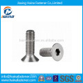 Lager ISO10642 SS304 Sechskant-Sockel Senkkopf Maschine Schraube